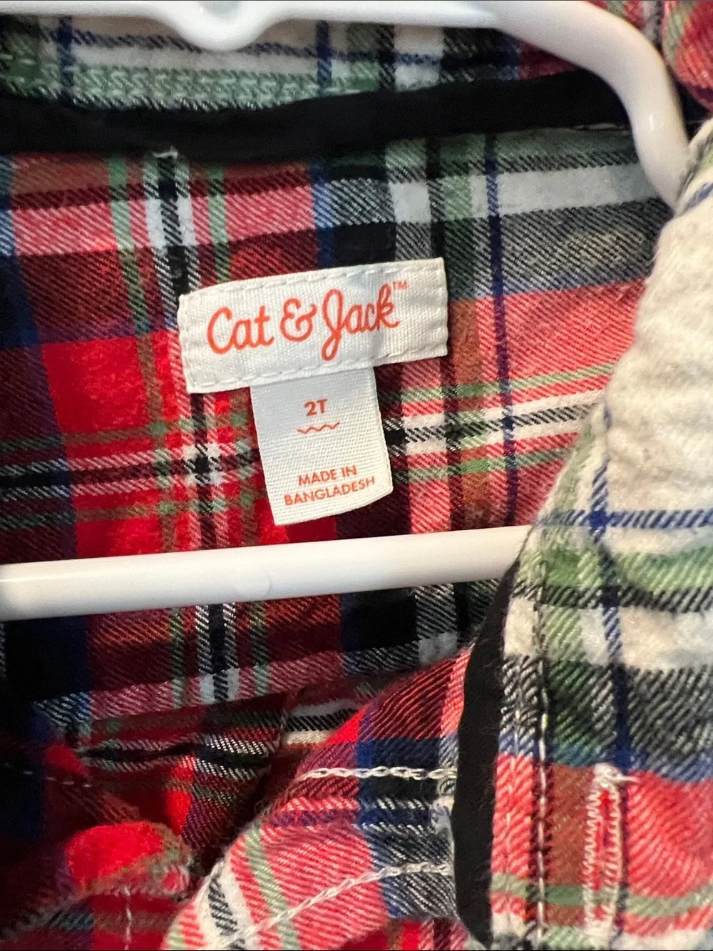 Boys 2T Flannel Set